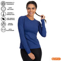 Camisa Feminina - Proteção Solar UV Lisa