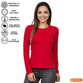 Camisa Feminina - Proteção Solar UV Lisa