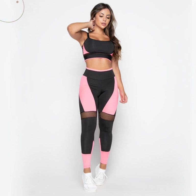 Conjunto Feminino Essence Calça Legging e Top