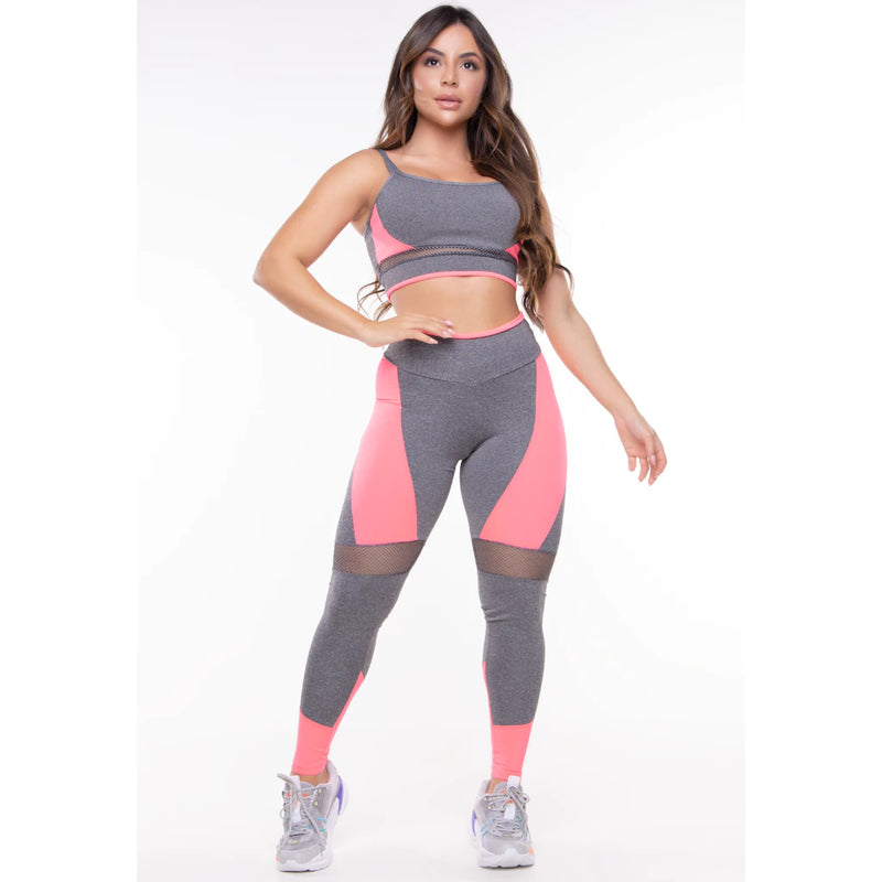 Conjunto Feminino Essence Calça Legging e Top