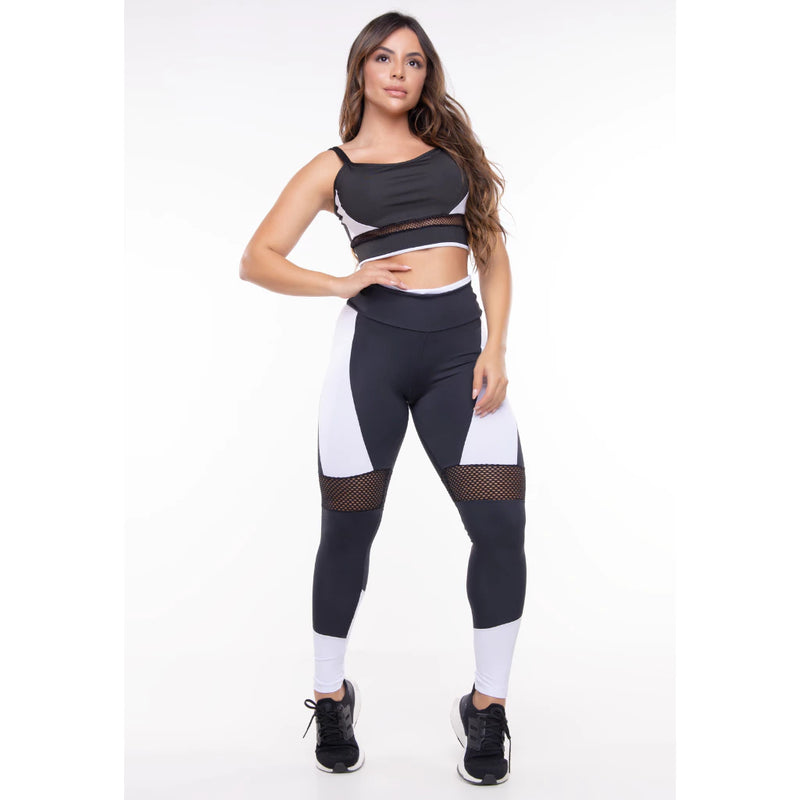 Conjunto Feminino Essence Calça Legging e Top