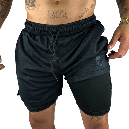 Shorts Masculino Treino e Corrida Kong