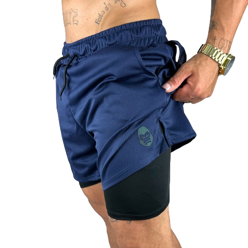 Shorts Masculino Treino e Corrida Kong