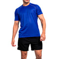 Conjunto Dryfit P/Academia  Camiseta Masculina E Short Bermuda Tactel