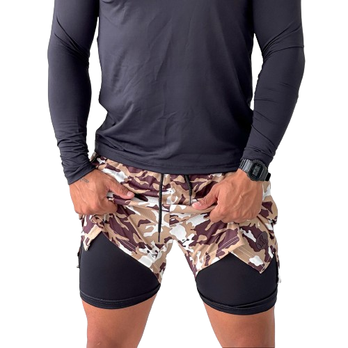 Shorts Masculino Treino e Corrida Kong